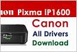 ﻿Canon PIXMA iP1600 drivers for Windows 10 64-bit